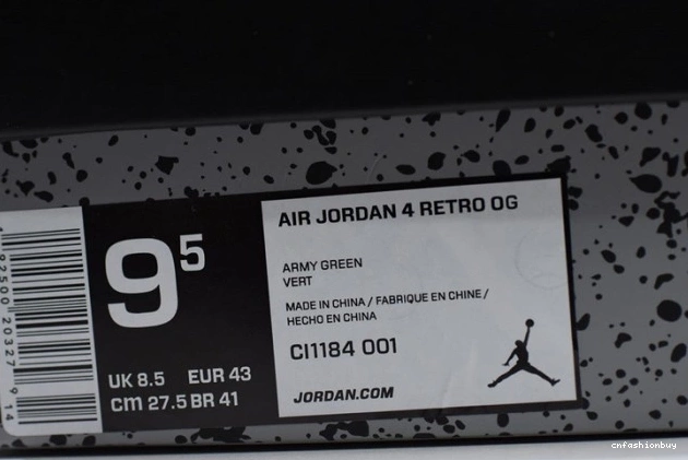 Black Jordan CI1184-001 4 Air Retro Laser 0804